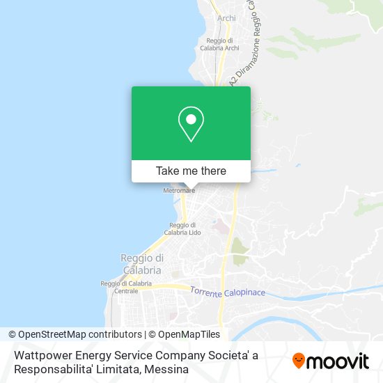 Wattpower Energy Service Company Societa' a Responsabilita' Limitata map