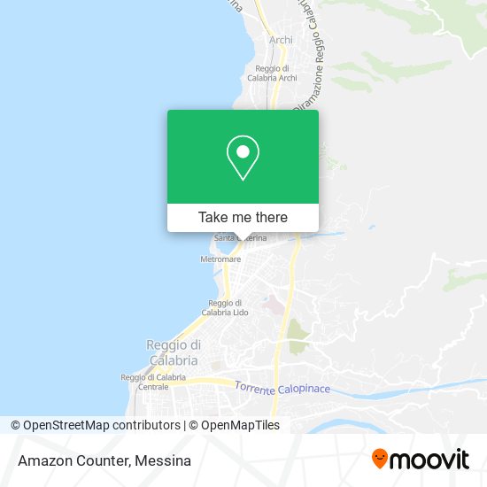 Amazon Counter map