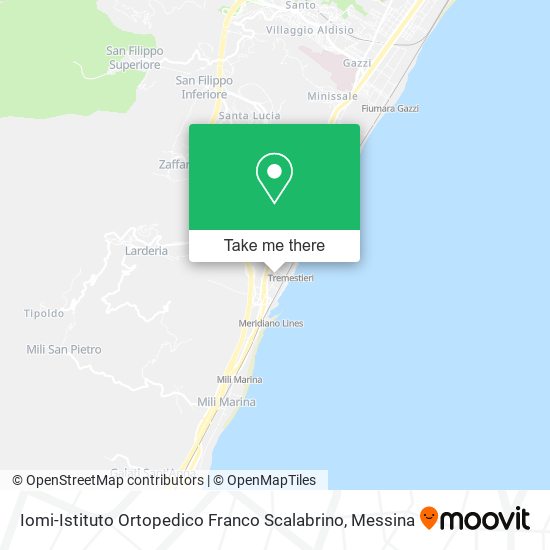 Iomi-Istituto Ortopedico Franco Scalabrino map
