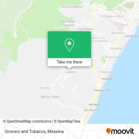 Grocery and Tobacco map