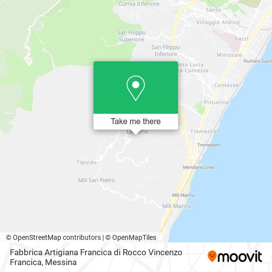 Fabbrica Artigiana Francica di Rocco Vincenzo Francica map