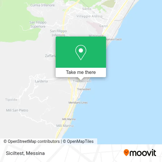 Siciltest map