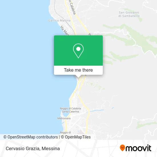 Cervasio Grazia map