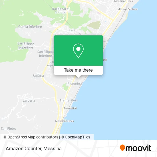 Amazon Counter map