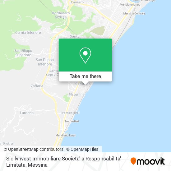 Sicilynvest Immobiliare Societa' a Responsabilita' Limitata map