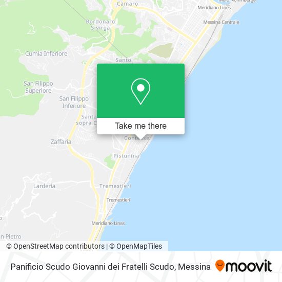 Panificio Scudo Giovanni dei Fratelli Scudo map