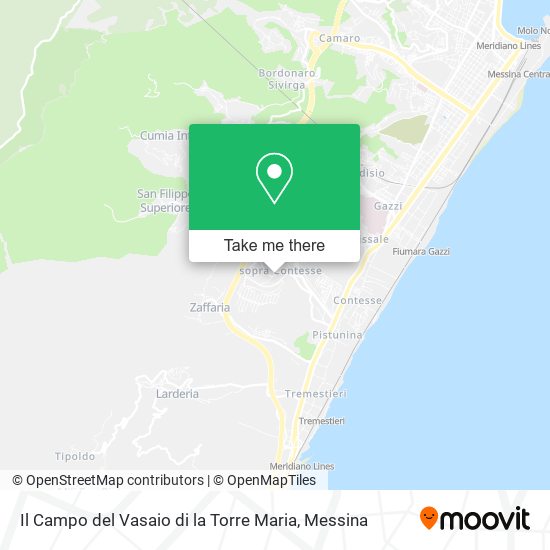 Il Campo del Vasaio di la Torre Maria map