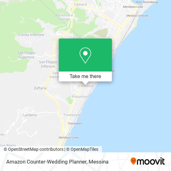 Amazon Counter-Wedding Planner map