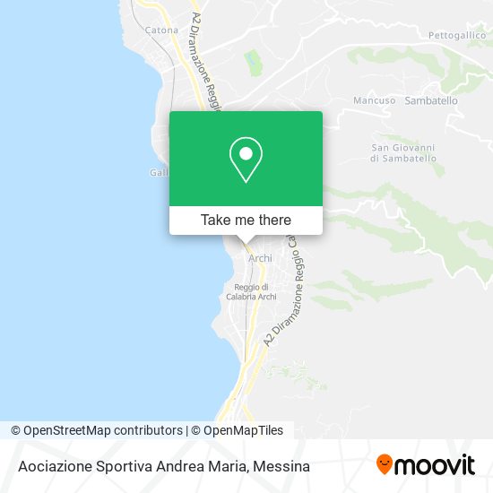 Aociazione Sportiva Andrea Maria map