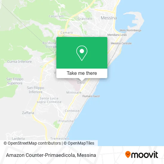 Amazon Counter-Primaedicola map