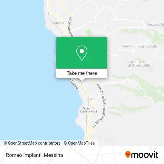 Romeo Installations map