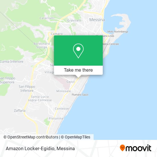 Amazon Locker-Egidio map