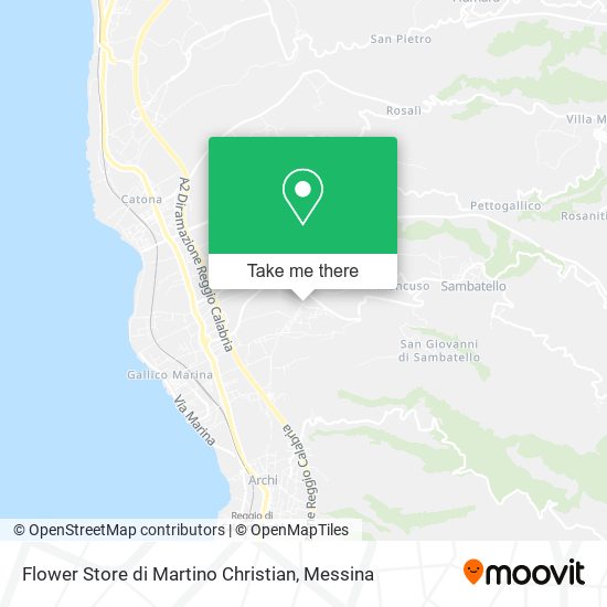 Flower Store di Martino Christian map