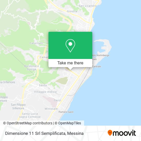 Dimensione 11 Srl Semplificata map