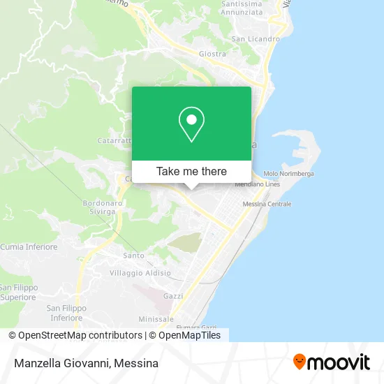 Giovanni Manzella map