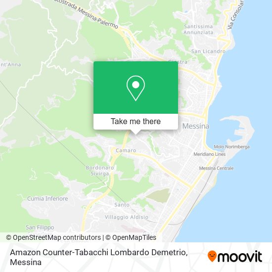 Amazon Counter-Tabacchi Lombardo Demetrio map