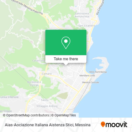 Aias-Aociazione Italiana Aistenza Stici map