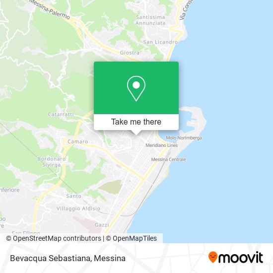 Bevacqua Sebastiana map