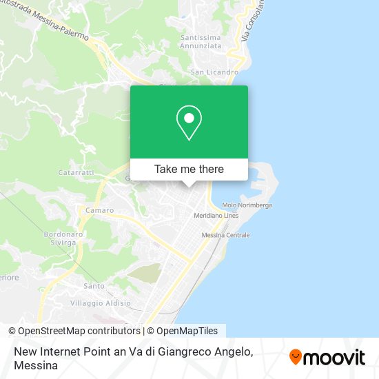 New Internet Point an Va di Giangreco Angelo map
