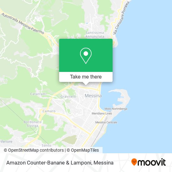 Amazon Counter-Banane & Lamponi map