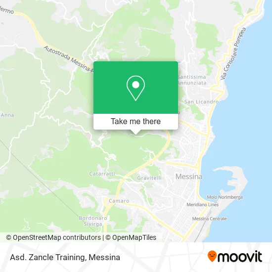 Zancle Training Association map