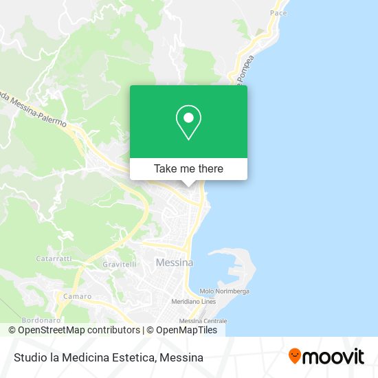 Studio la Medicina Estetica map
