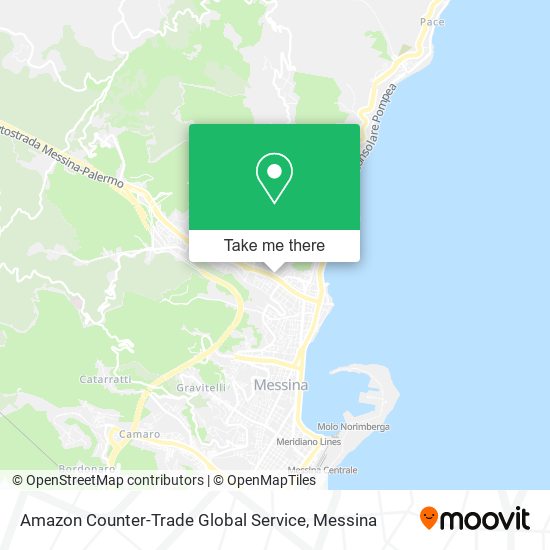 Amazon Counter-Trade Global Service map