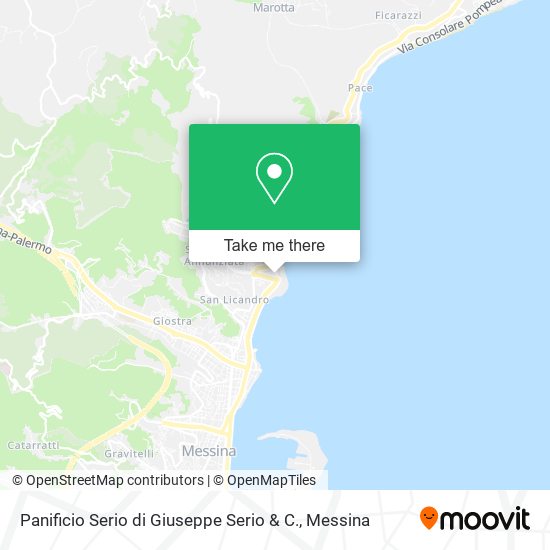 Panificio Serio di Giuseppe Serio & C. map