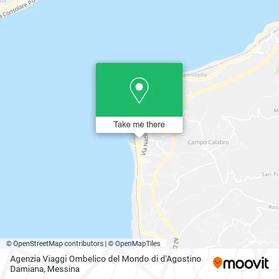 Agenzia Viaggi Ombelico del Mondo di d'Agostino Damiana map