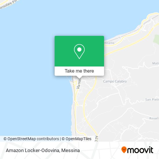 Amazon Locker-Odovina map