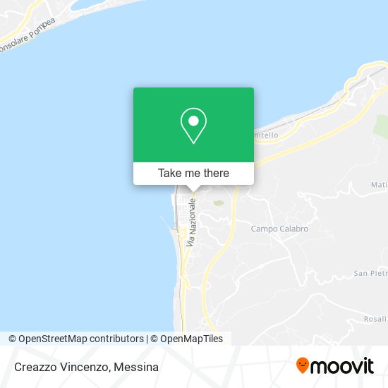 Creazzo Vincenzo map