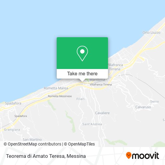 Teorema di Amato Teresa map
