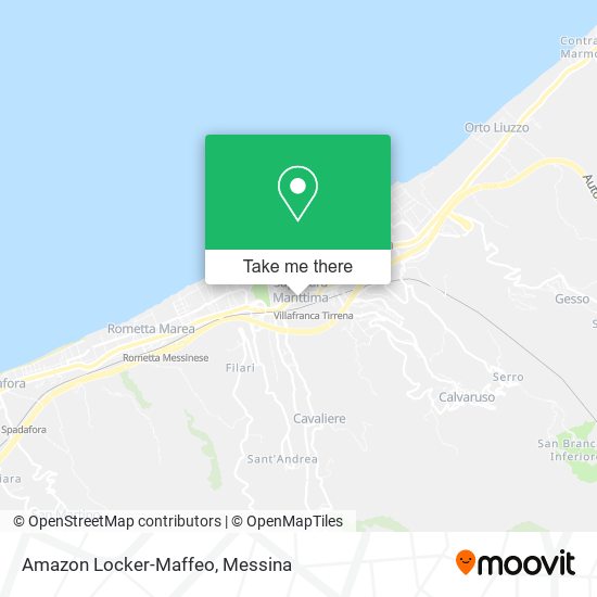 Amazon Locker-Maffeo map