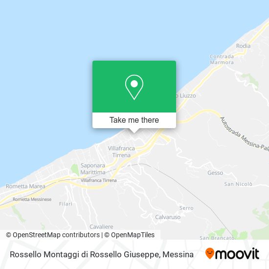 Rossello Montaggi di Rossello Giuseppe map