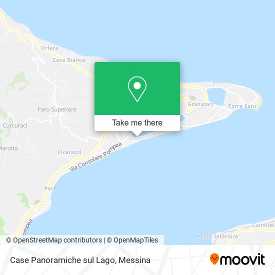Case Panoramiche sul Lago map
