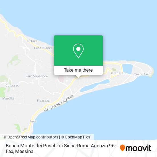 Banca Monte dei Paschi di Siena-Roma Agenzia 96-Fax map