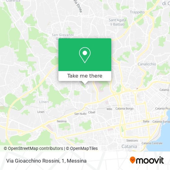 Via Gioacchino Rossini, 1 map