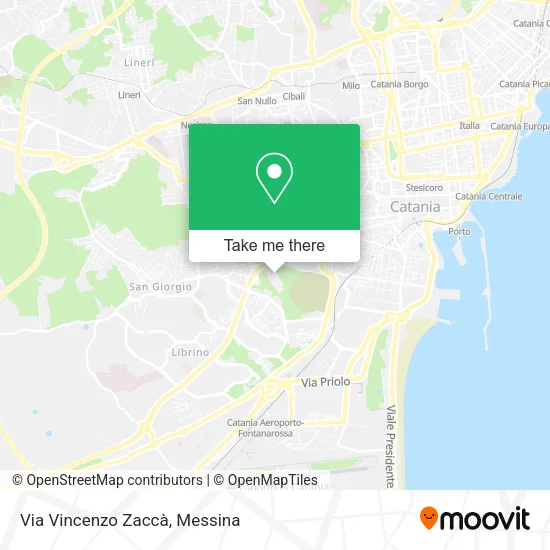 Vincenzo Zaccà Street map