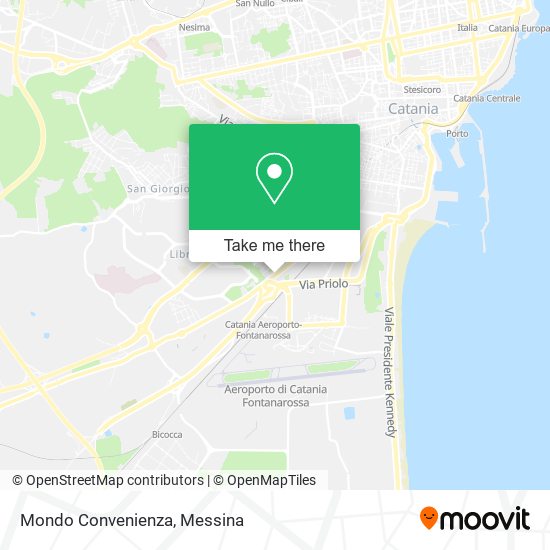 Mondo Convenienza map