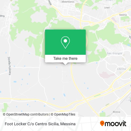 Foot Locker C/o Centro Sicilia map