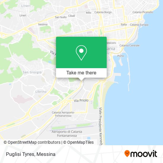 Puglisi Tyres map