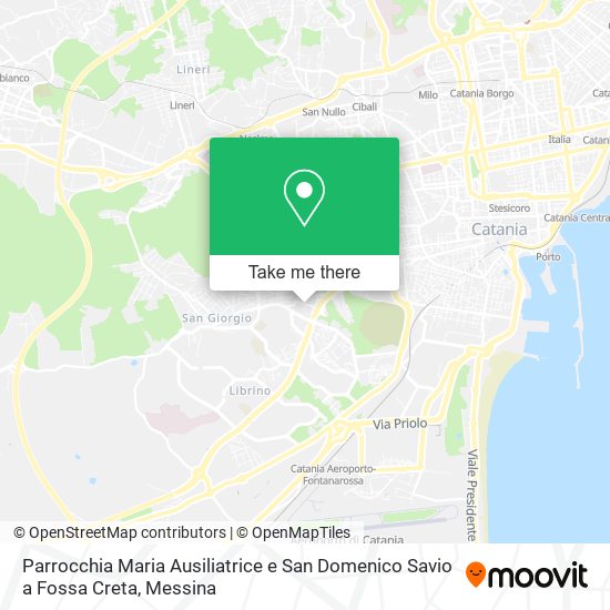 Parrocchia Maria Ausiliatrice e San Domenico Savio a Fossa Creta map