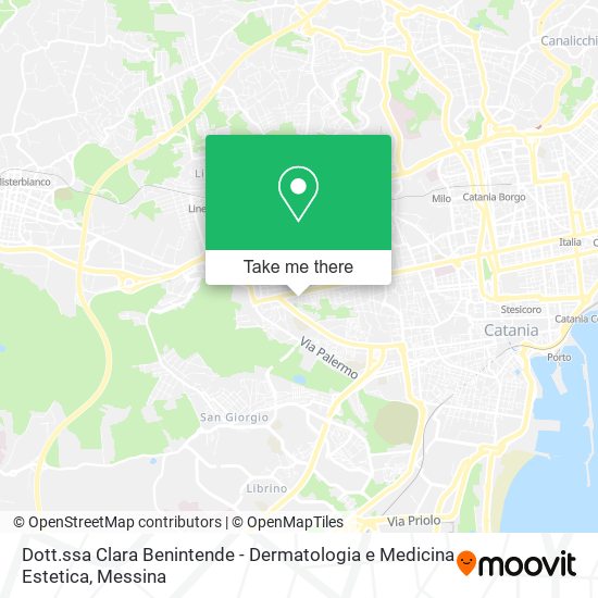 Dott.ssa Clara Benintende - Dermatologia e Medicina Estetica map