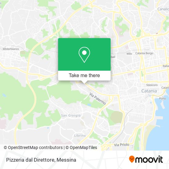 Pizzeria dal Direttore map