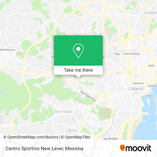 Centro Sportivo New Lever map