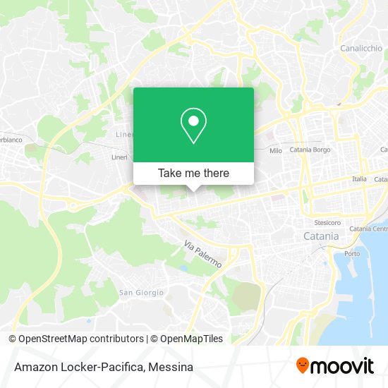 Amazon Locker-Pacifica map