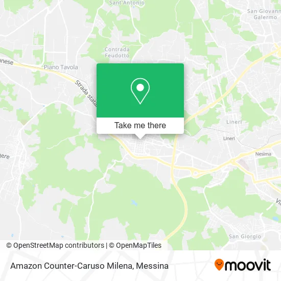 Amazon Counter-Caruso Milena map