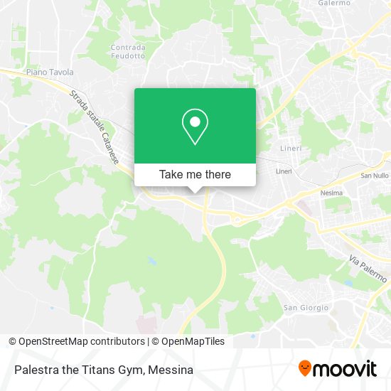 Palestra the Titans Gym map