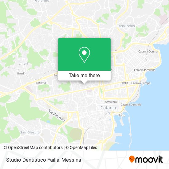 Studio Dentistico Failla map