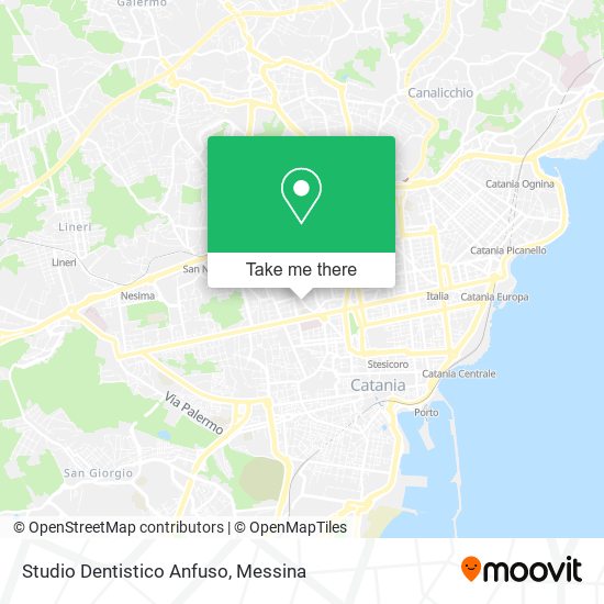 Studio Dentistico Anfuso map